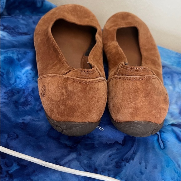 Merrell Suede Ballet Flat Size 8.5 - Picture 5 of 6